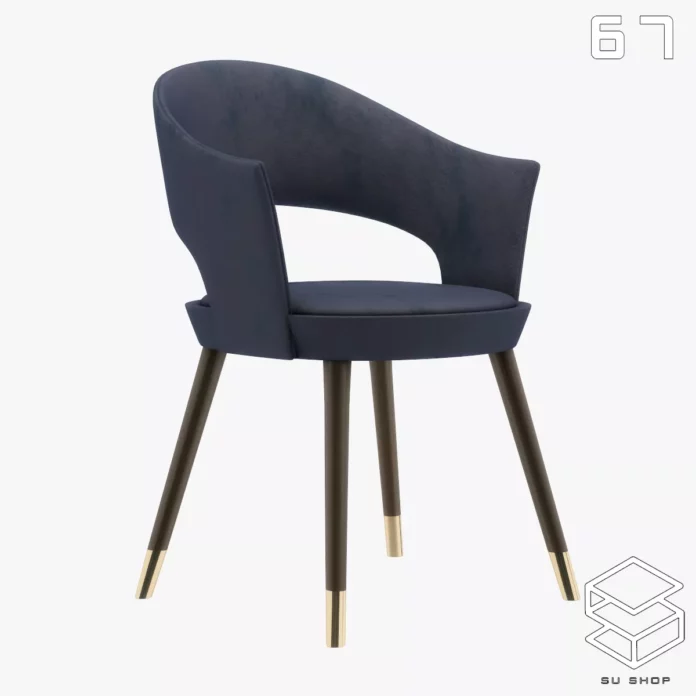 MODERN CHAIR - SKETCHUP 3D MODEL - VRAY OR ENSCAPE - ID03388