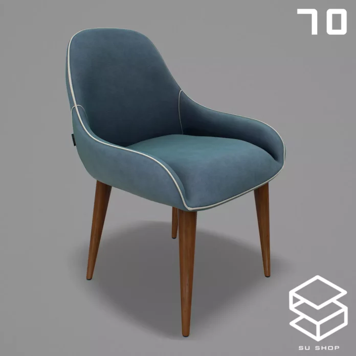 MODERN CHAIR - SKETCHUP 3D MODEL - VRAY OR ENSCAPE - ID03392