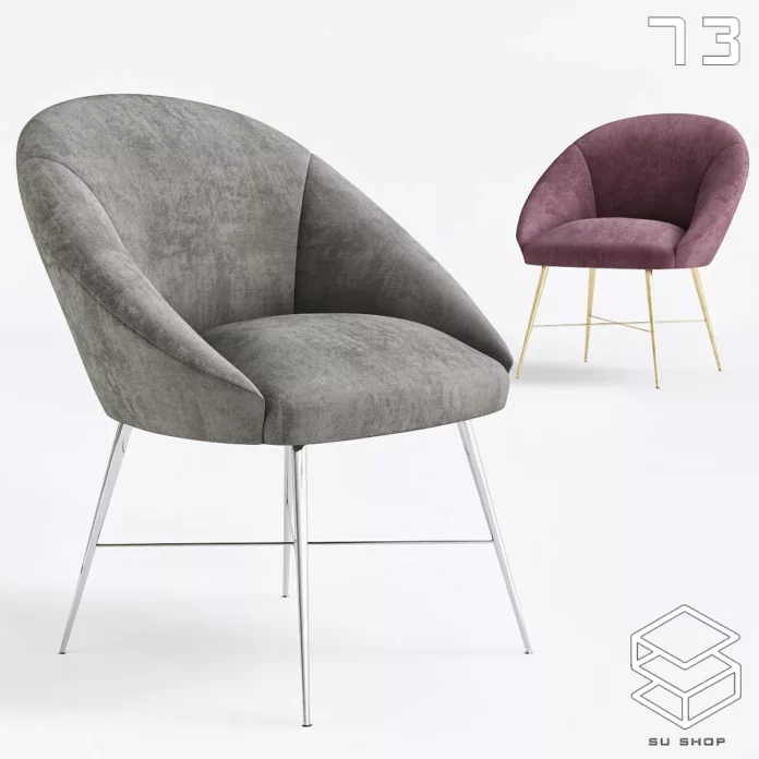 MODERN CHAIR - SKETCHUP 3D MODEL - VRAY OR ENSCAPE - ID03395