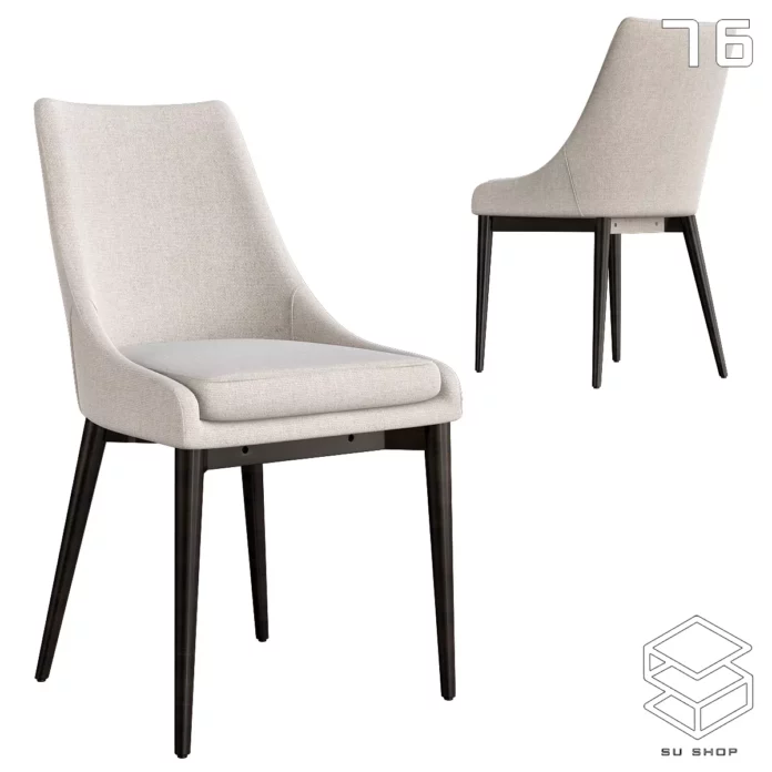 MODERN CHAIR - SKETCHUP 3D MODEL - VRAY OR ENSCAPE - ID03398