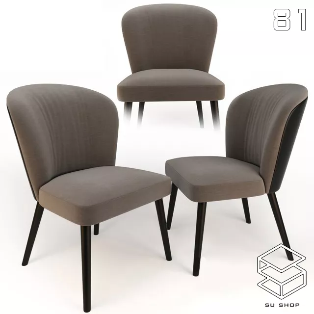 MODERN CHAIR - SKETCHUP 3D MODEL - VRAY OR ENSCAPE - ID03404