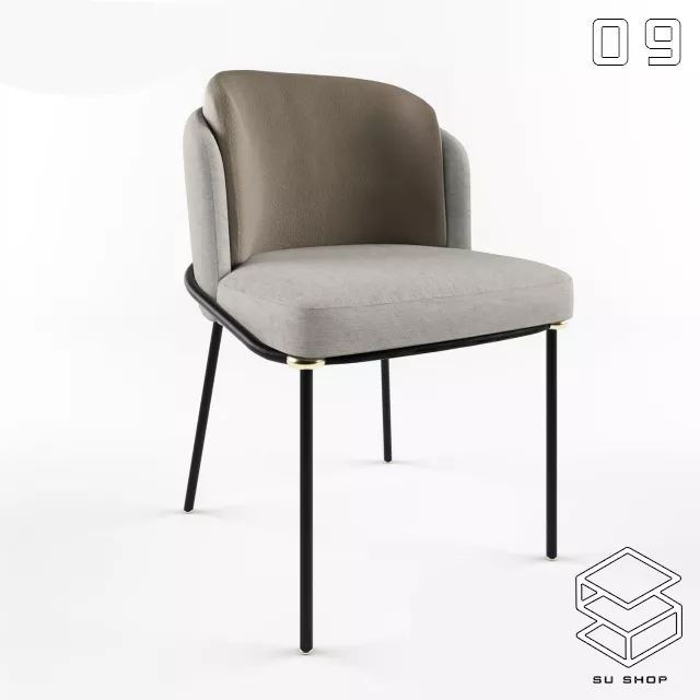 MODERN CHAIR - SKETCHUP 3D MODEL - VRAY OR ENSCAPE - ID03413