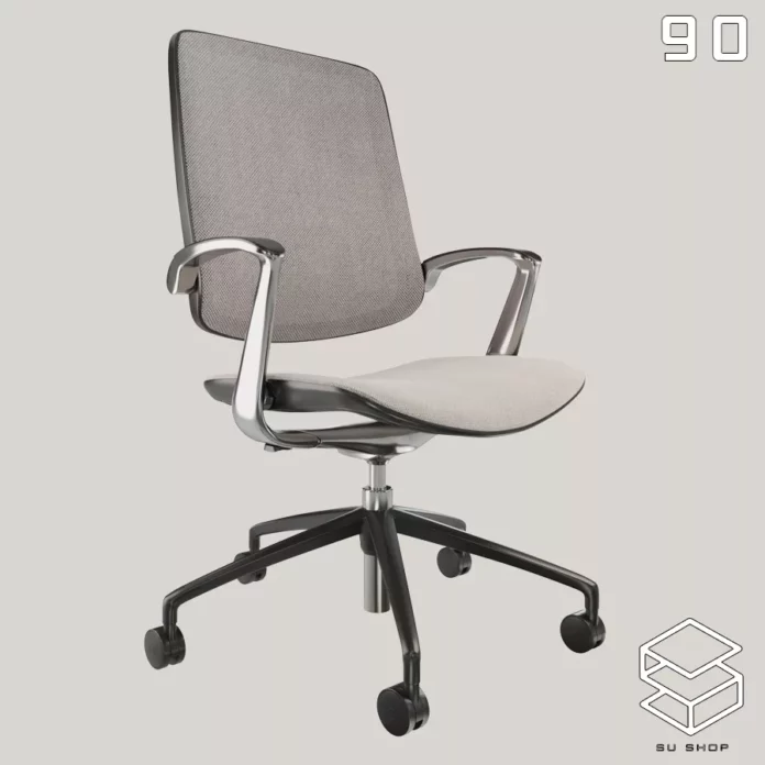 MODERN CHAIR - SKETCHUP 3D MODEL - VRAY OR ENSCAPE - ID03414