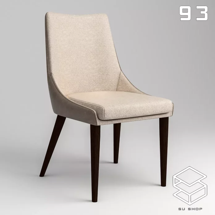 MODERN CHAIR - SKETCHUP 3D MODEL - VRAY OR ENSCAPE - ID03417