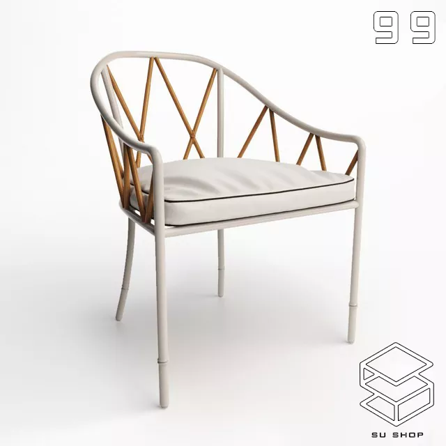 MODERN CHAIR - SKETCHUP 3D MODEL - VRAY OR ENSCAPE - ID03423