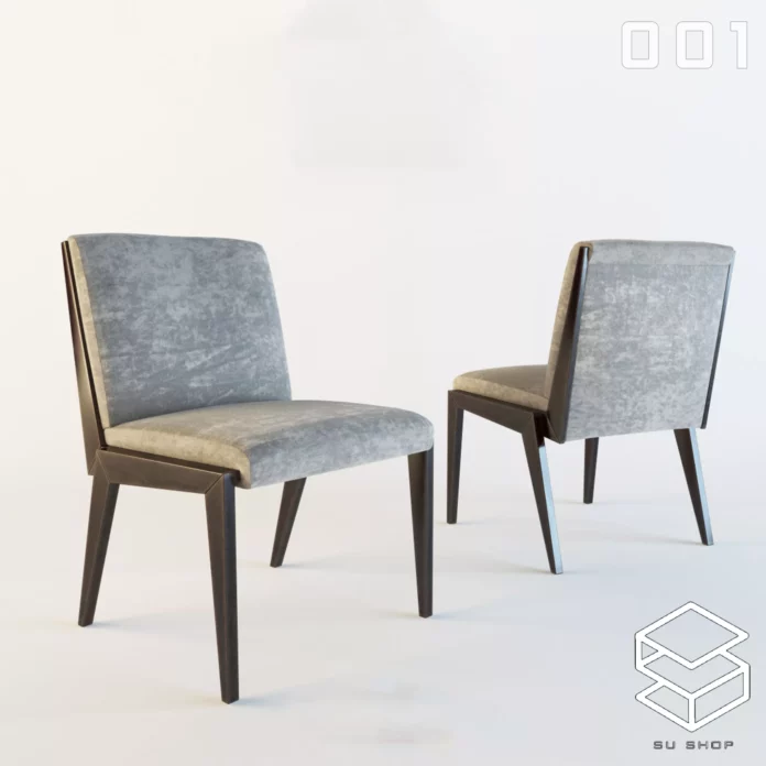 MODERN CHAIR - SKETCHUP 3D MODEL - VRAY OR ENSCAPE - ID03424