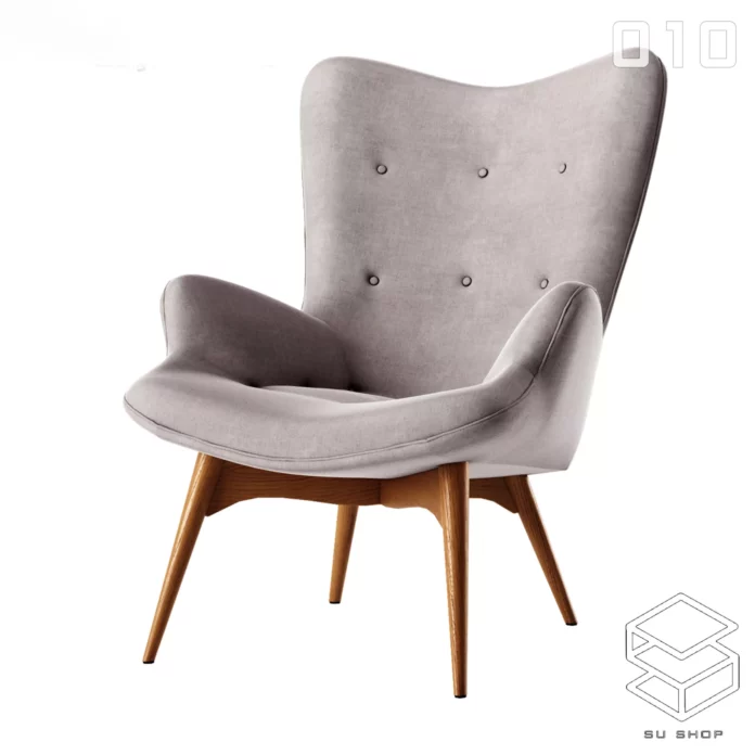 MODERN CHAIR - SKETCHUP 3D MODEL - VRAY OR ENSCAPE - ID03425