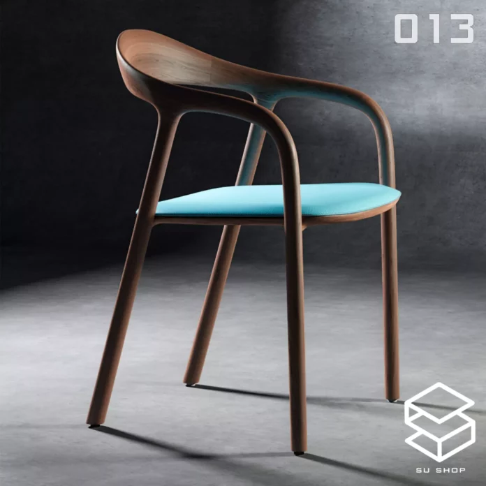 MODERN CHAIR - SKETCHUP 3D MODEL - VRAY OR ENSCAPE - ID03429