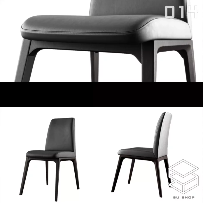 MODERN CHAIR - SKETCHUP 3D MODEL - VRAY OR ENSCAPE - ID03430