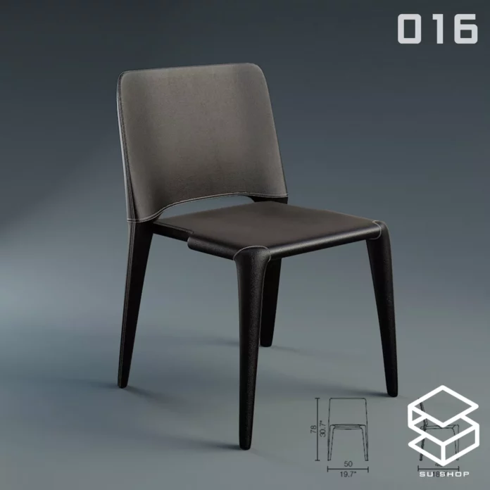 MODERN CHAIR - SKETCHUP 3D MODEL - VRAY OR ENSCAPE - ID03432