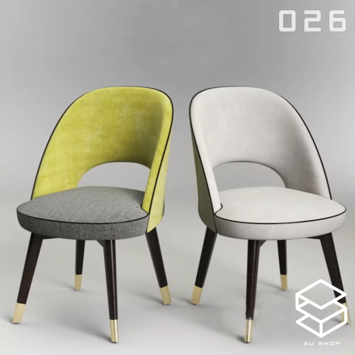 MODERN CHAIR - SKETCHUP 3D MODEL - VRAY OR ENSCAPE - ID03443