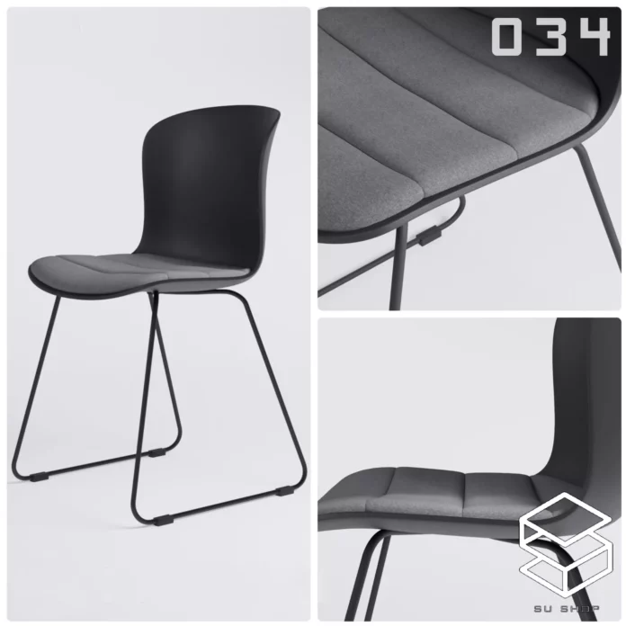 MODERN CHAIR - SKETCHUP 3D MODEL - VRAY OR ENSCAPE - ID03452