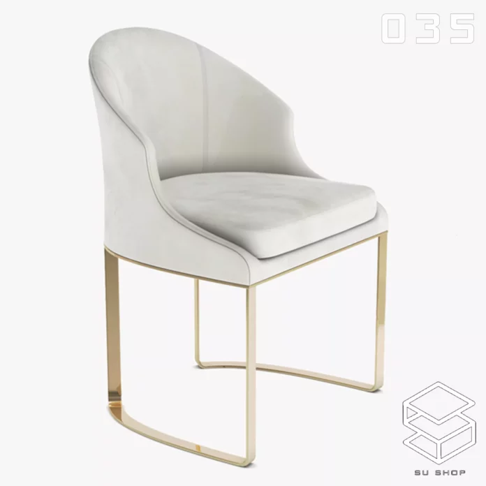 MODERN CHAIR - SKETCHUP 3D MODEL - VRAY OR ENSCAPE - ID03453