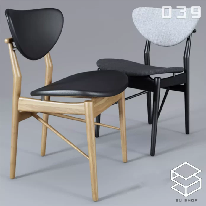 MODERN CHAIR - SKETCHUP 3D MODEL - VRAY OR ENSCAPE - ID03457