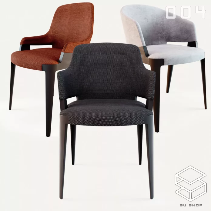 MODERN CHAIR - SKETCHUP 3D MODEL - VRAY OR ENSCAPE - ID03458