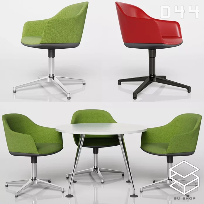 MODERN CHAIR - SKETCHUP 3D MODEL - VRAY OR ENSCAPE - ID03463