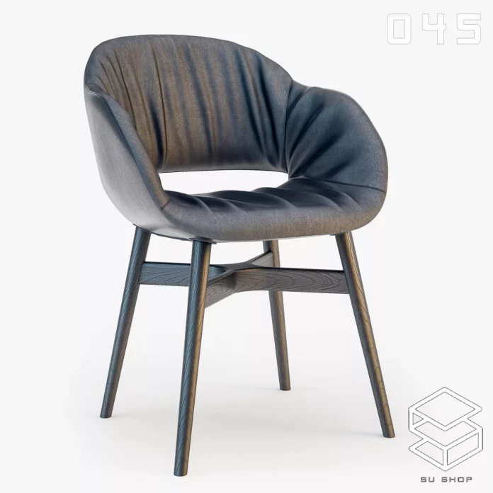 MODERN CHAIR - SKETCHUP 3D MODEL - VRAY OR ENSCAPE - ID03464