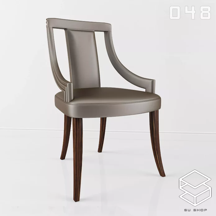 MODERN CHAIR - SKETCHUP 3D MODEL - VRAY OR ENSCAPE - ID03467