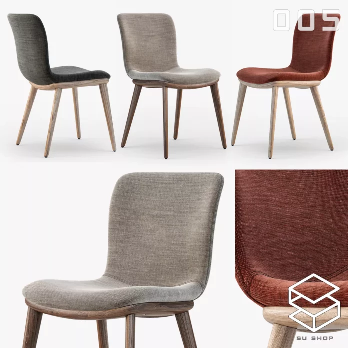 MODERN CHAIR - SKETCHUP 3D MODEL - VRAY OR ENSCAPE - ID03469