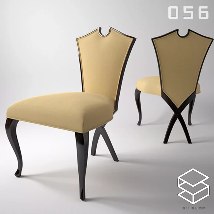 MODERN CHAIR - SKETCHUP 3D MODEL - VRAY OR ENSCAPE - ID03476