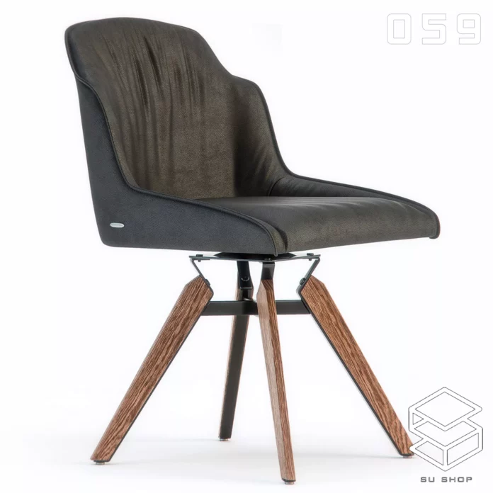 MODERN CHAIR - SKETCHUP 3D MODEL - VRAY OR ENSCAPE - ID03479