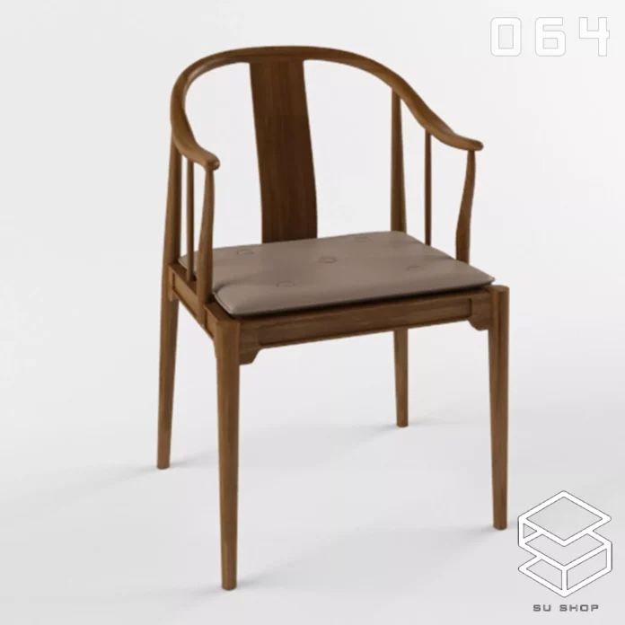 MODERN CHAIR - SKETCHUP 3D MODEL - VRAY OR ENSCAPE - ID03485