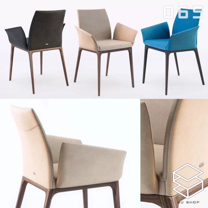 MODERN CHAIR - SKETCHUP 3D MODEL - VRAY OR ENSCAPE - ID03486