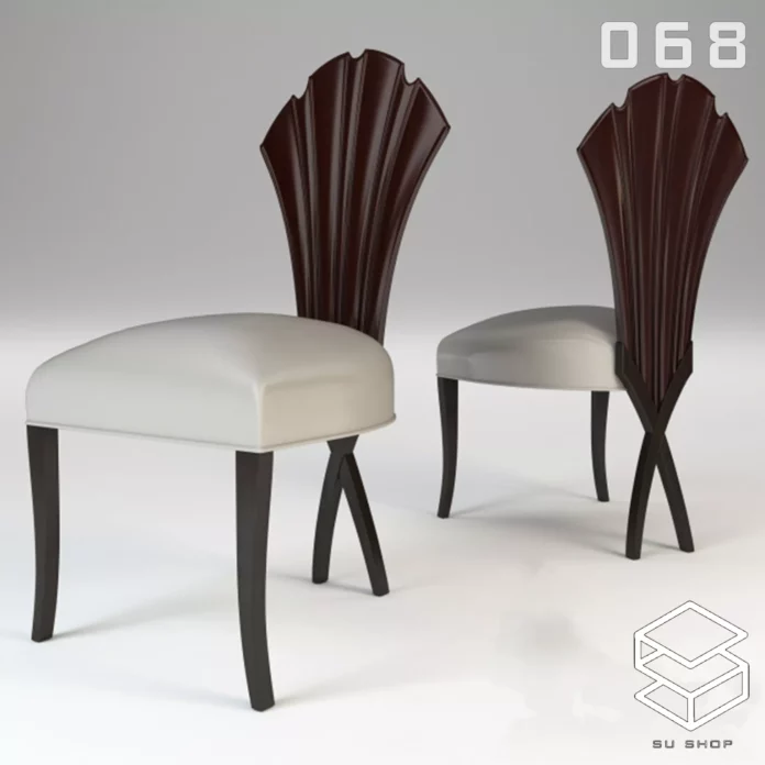 MODERN CHAIR - SKETCHUP 3D MODEL - VRAY OR ENSCAPE - ID03489