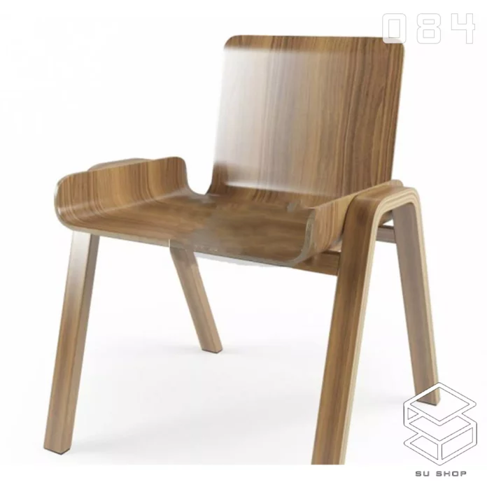 MODERN CHAIR - SKETCHUP 3D MODEL - VRAY OR ENSCAPE - ID03507