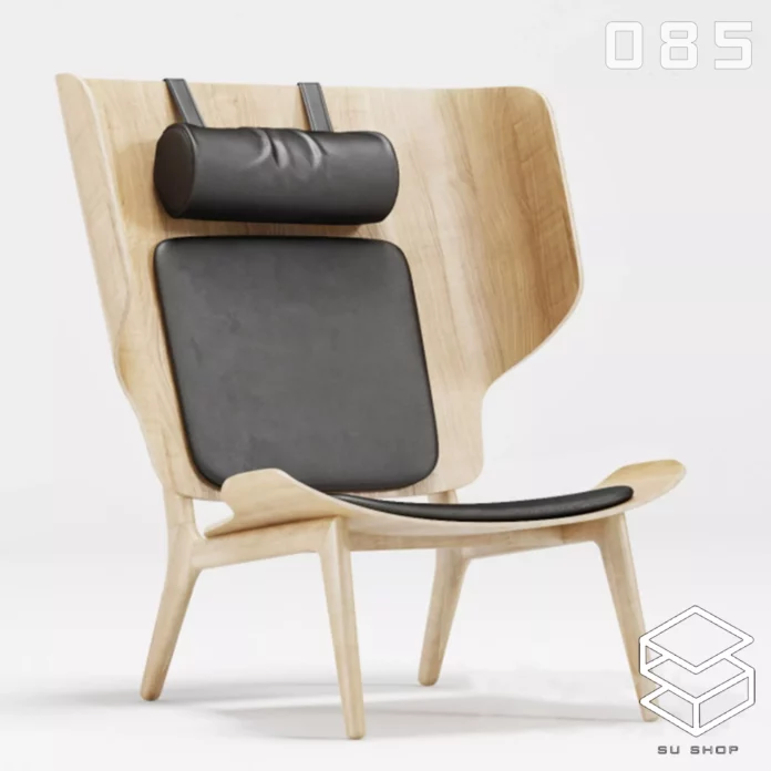 MODERN CHAIR - SKETCHUP 3D MODEL - VRAY OR ENSCAPE - ID03508