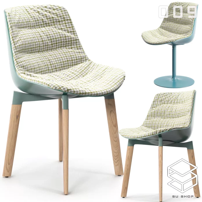 MODERN CHAIR - SKETCHUP 3D MODEL - VRAY OR ENSCAPE - ID03513