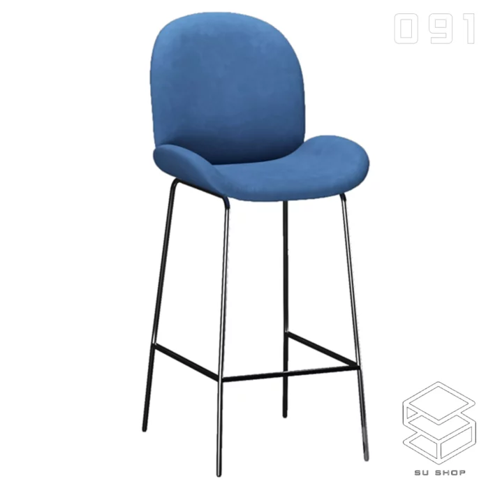 MODERN CHAIR - SKETCHUP 3D MODEL - VRAY OR ENSCAPE - ID03515