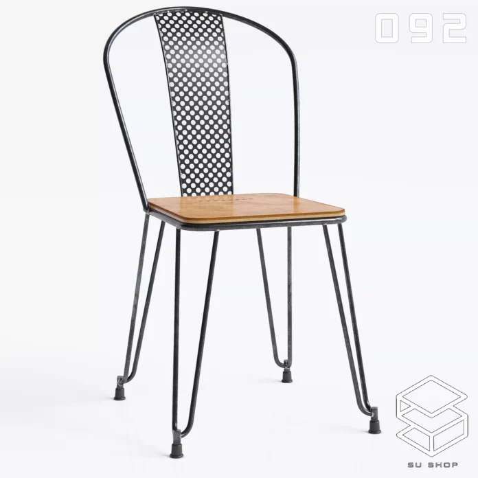 MODERN CHAIR - SKETCHUP 3D MODEL - VRAY OR ENSCAPE - ID03516