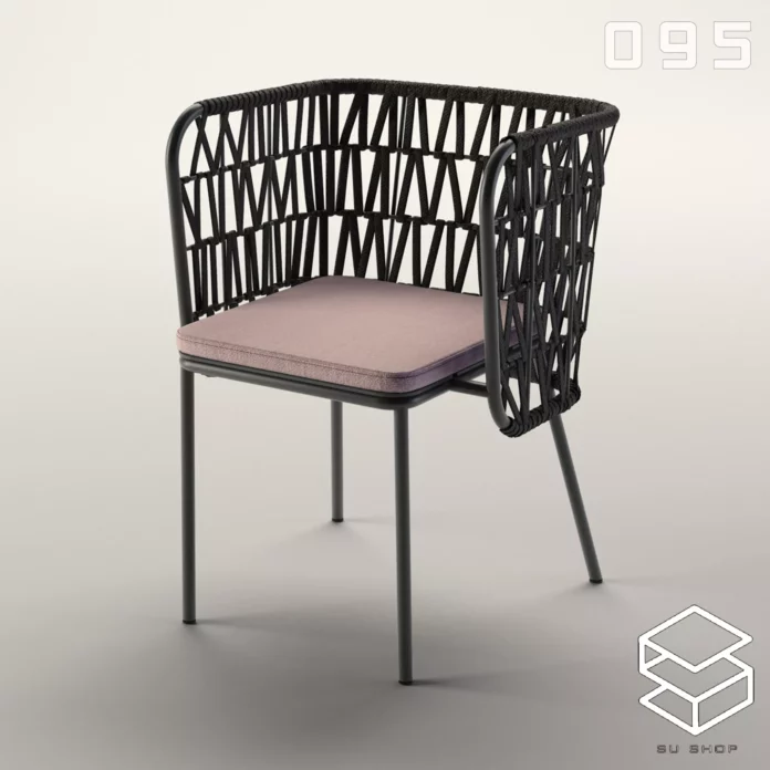 MODERN CHAIR - SKETCHUP 3D MODEL - VRAY OR ENSCAPE - ID03519