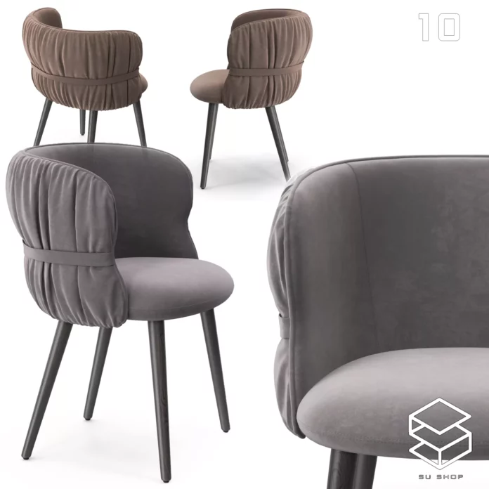 MODERN CHAIR - SKETCHUP 3D MODEL - VRAY OR ENSCAPE - ID03525