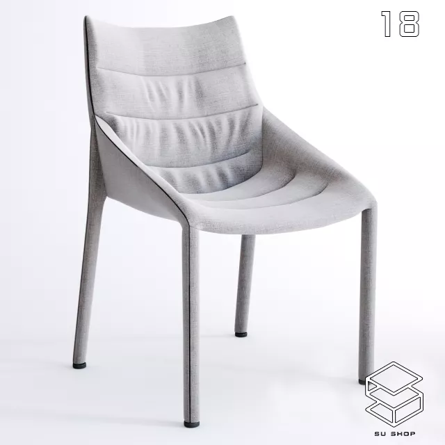 MODERN CHAIR - SKETCHUP 3D MODEL - VRAY OR ENSCAPE - ID03534