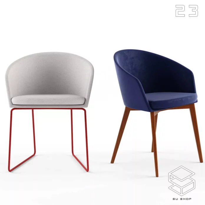 MODERN CHAIR - SKETCHUP 3D MODEL - VRAY OR ENSCAPE - ID03540