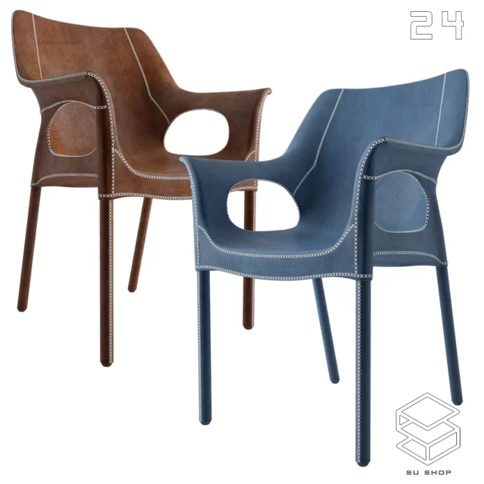 MODERN CHAIR - SKETCHUP 3D MODEL - VRAY OR ENSCAPE - ID03541