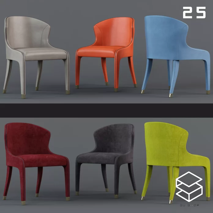 MODERN CHAIR - SKETCHUP 3D MODEL - VRAY OR ENSCAPE - ID03542