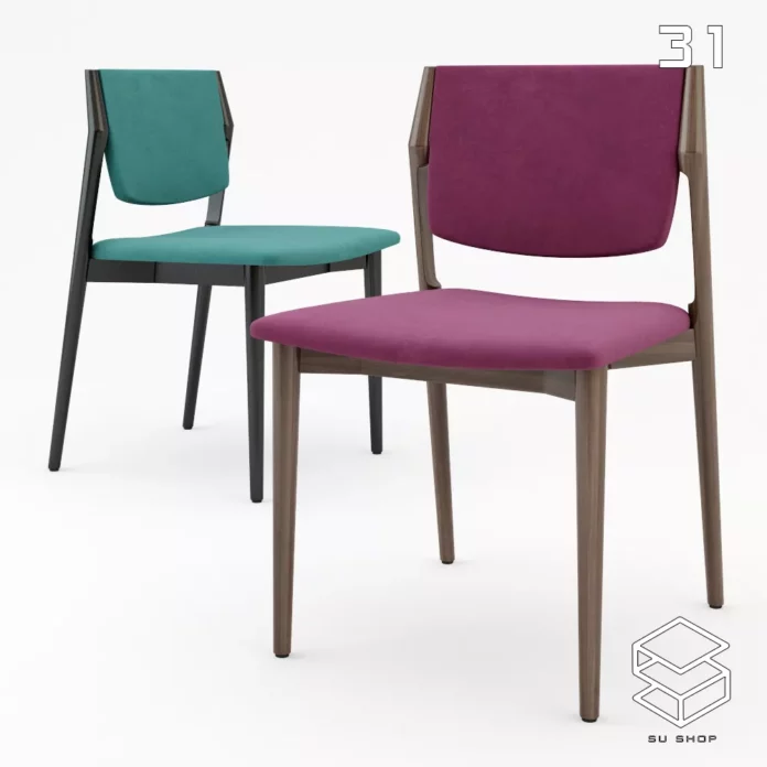 MODERN CHAIR - SKETCHUP 3D MODEL - VRAY OR ENSCAPE - ID03549