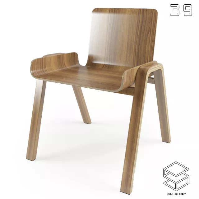 MODERN CHAIR - SKETCHUP 3D MODEL - VRAY OR ENSCAPE - ID03557