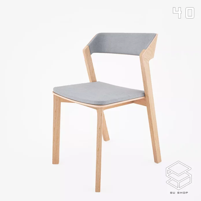 MODERN CHAIR - SKETCHUP 3D MODEL - VRAY OR ENSCAPE - ID03559