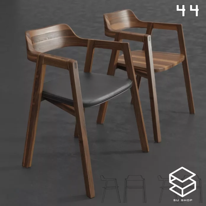 MODERN CHAIR - SKETCHUP 3D MODEL - VRAY OR ENSCAPE - ID03563