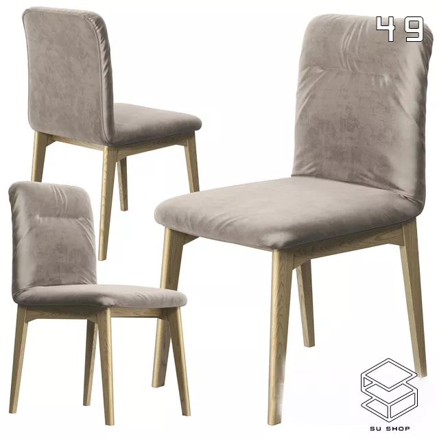 MODERN CHAIR - SKETCHUP 3D MODEL - VRAY OR ENSCAPE - ID03568