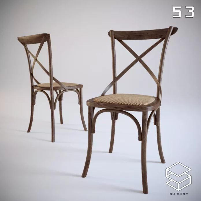 MODERN CHAIR - SKETCHUP 3D MODEL - VRAY OR ENSCAPE - ID03573