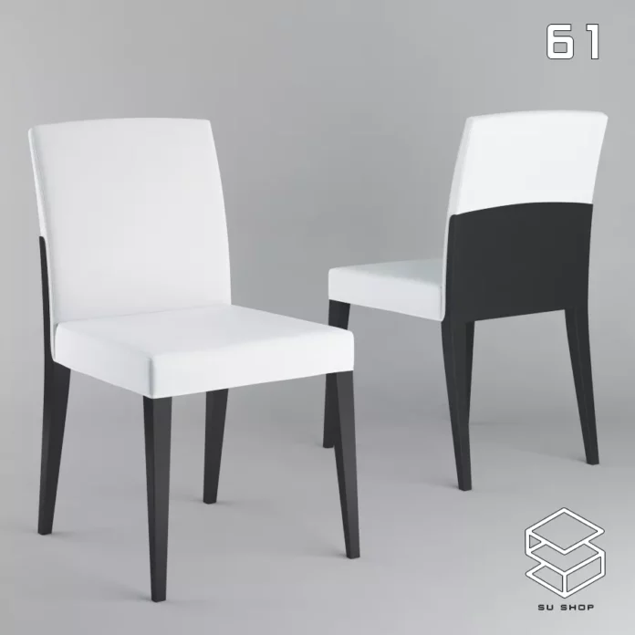 MODERN CHAIR - SKETCHUP 3D MODEL - VRAY OR ENSCAPE - ID03582