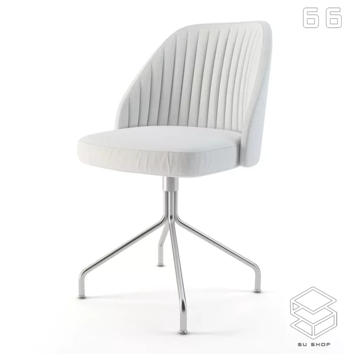 MODERN CHAIR - SKETCHUP 3D MODEL - VRAY OR ENSCAPE - ID03587