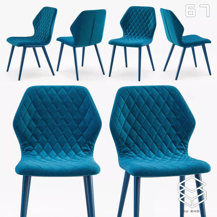 MODERN CHAIR - SKETCHUP 3D MODEL - VRAY OR ENSCAPE - ID03588