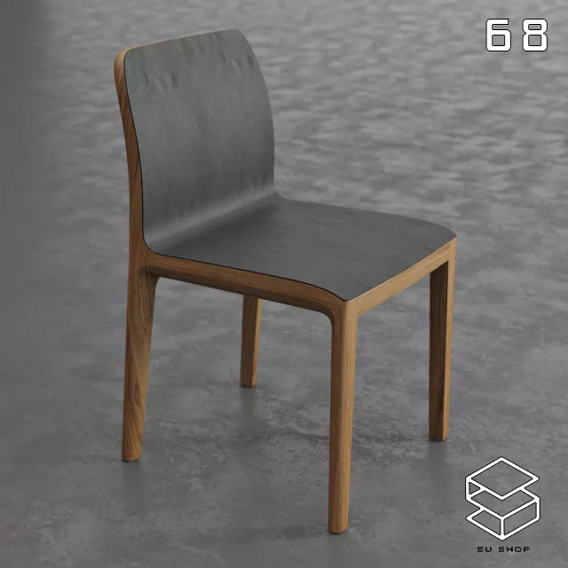 MODERN CHAIR - SKETCHUP 3D MODEL - VRAY OR ENSCAPE - ID03589