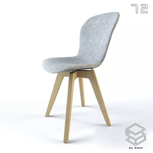 MODERN CHAIR - SKETCHUP 3D MODEL - VRAY OR ENSCAPE - ID03594